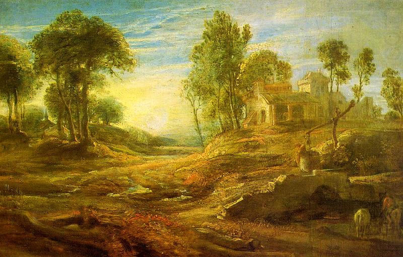 Peter Paul Rubens Landscape with a Watering Place china oil painting image